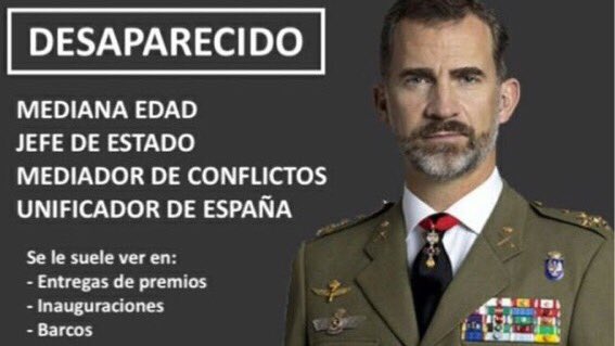 Indecente. Ojalá pronto nos manifestemos x este tema... #Referendum #España #República #Federal