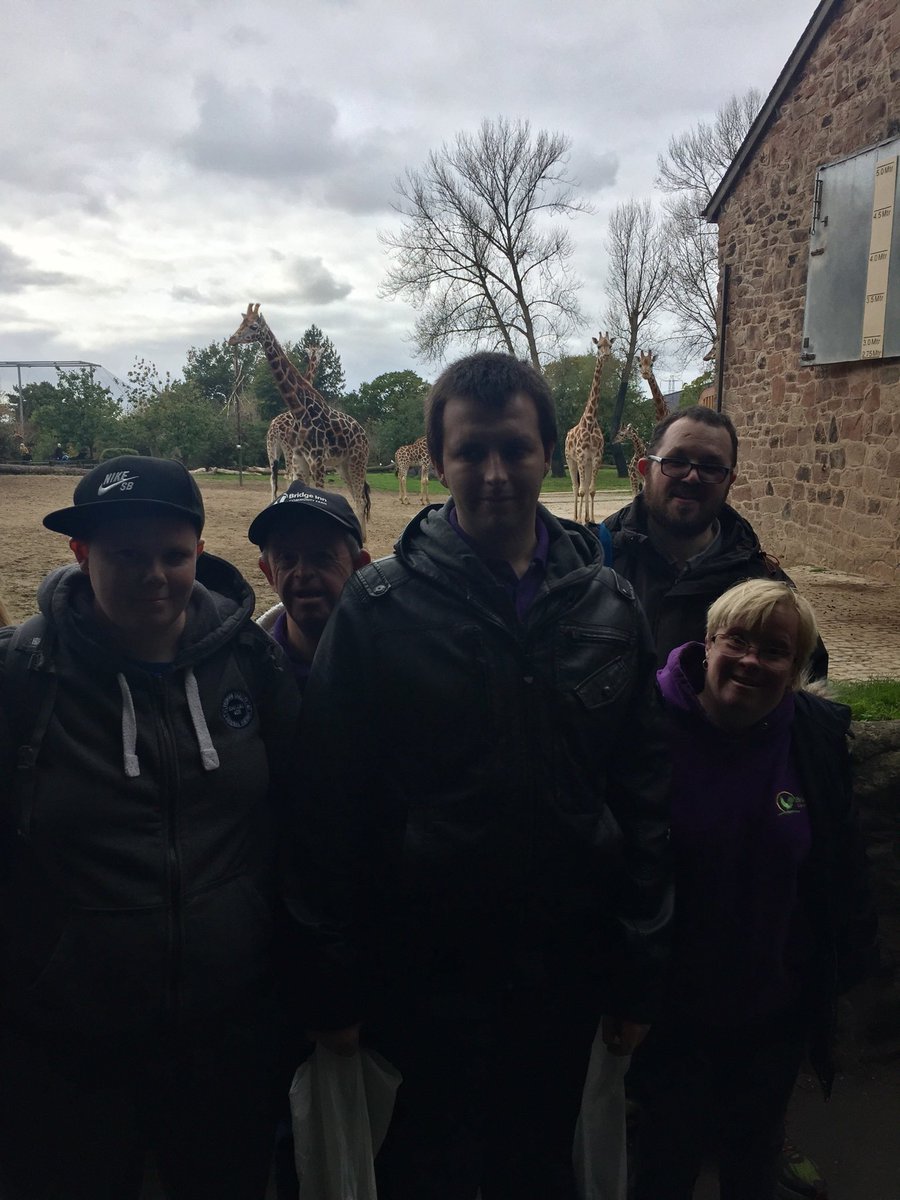 Out with the fab guys from <a href="/EddaArts/">Edda Community Arts</a> <a href="/chesterzoo/">Chester Zoo</a>