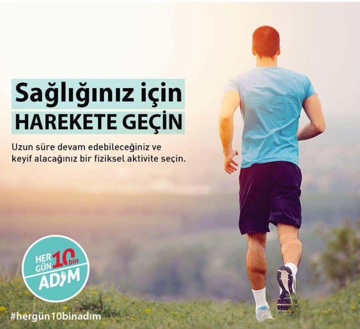 YalovaEah's tweet photo. Düzenli fiziksel aktivite ile yaşlanma sürecini yavaşlatabilir ve kronik hastalıklara yakalanma riskini azaltabilirsiniz. #HerGün10BinAdım https://t.co/pHi3NukSWF
