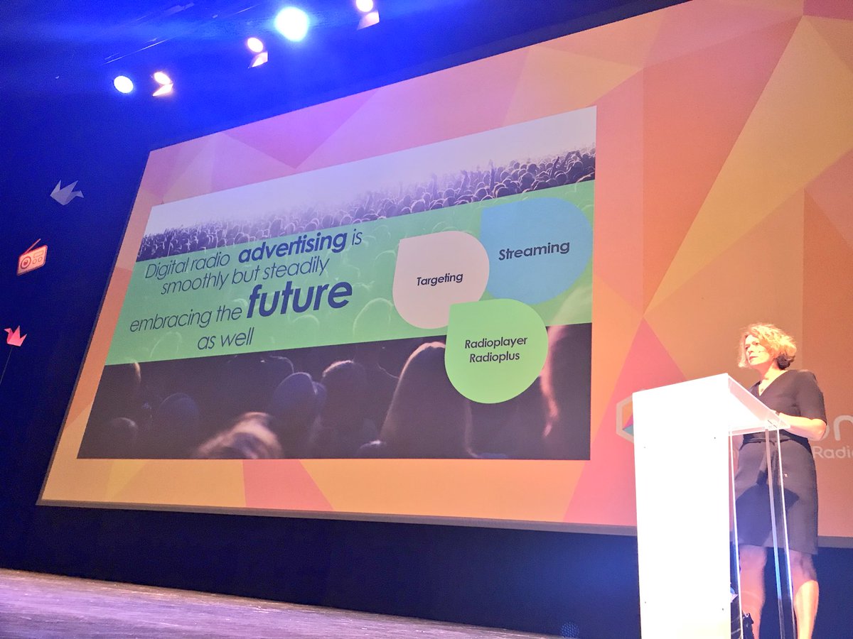 TellAVision_BE's tweet photo. “Digital radio advertising is embracing the future” -Saskia Schatteman. #TaV2017 https://t.co/zrvE6HSLIu
