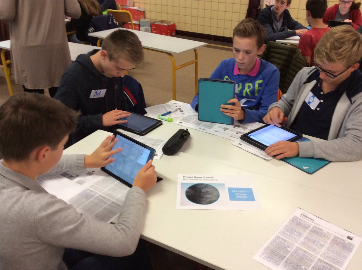 #RiverCastle 
#3B_mala 
Prêts pour le projet River Castle sur Chase WEST !