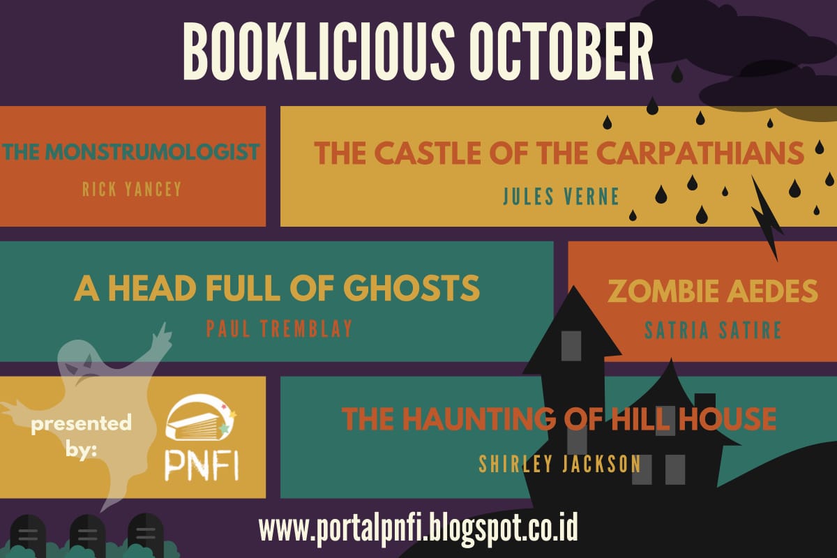 portalpnfi's tweet photo. Hello october! 

Buat yang bingung mau baca apa bulan ini..Penfi ada rekomendasi #booklicious buat kalian

Ada yg bisa tebak tema bulan ini? https://t.co/vKXPDX9GmJ