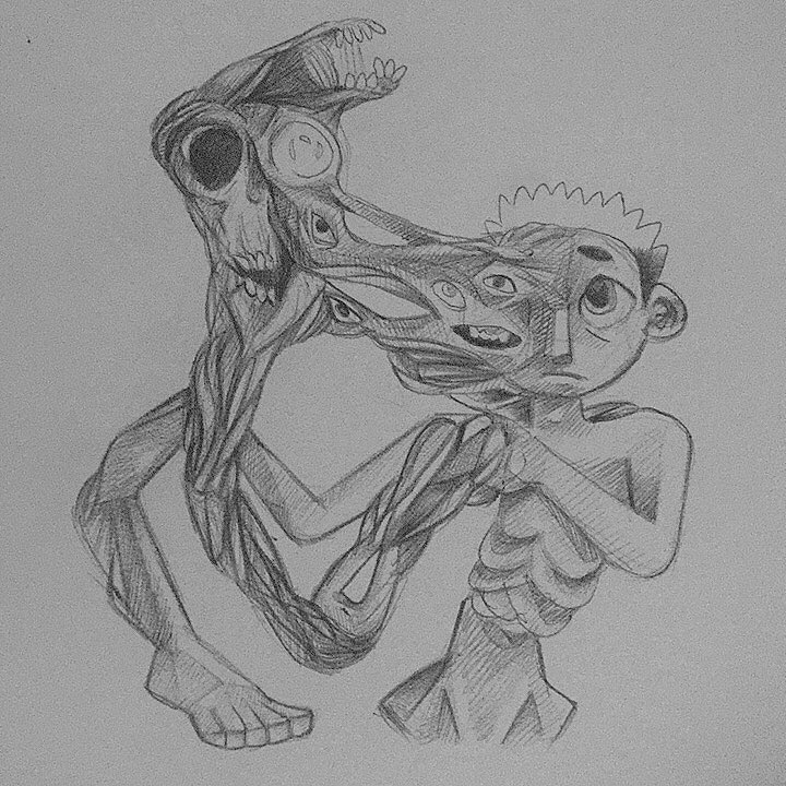 #INKTOBER17 day 2: (yesterday) DIVIDED

#inktober #inktober2017 #ink #ballpointpen