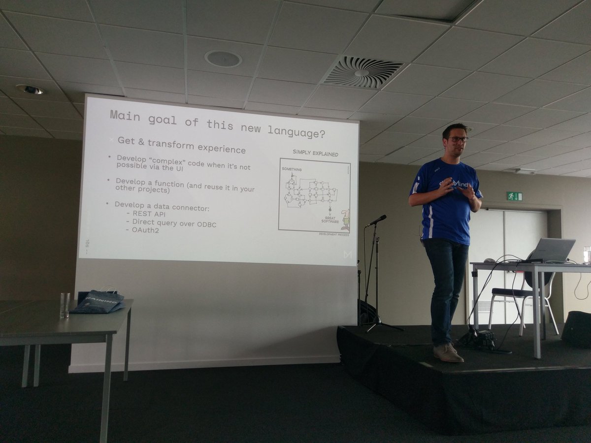 Let's have some #PowerQueryM fun with <a href="/Seddryck/">Cédric L. Charlier</a> at #dataMindsConnect