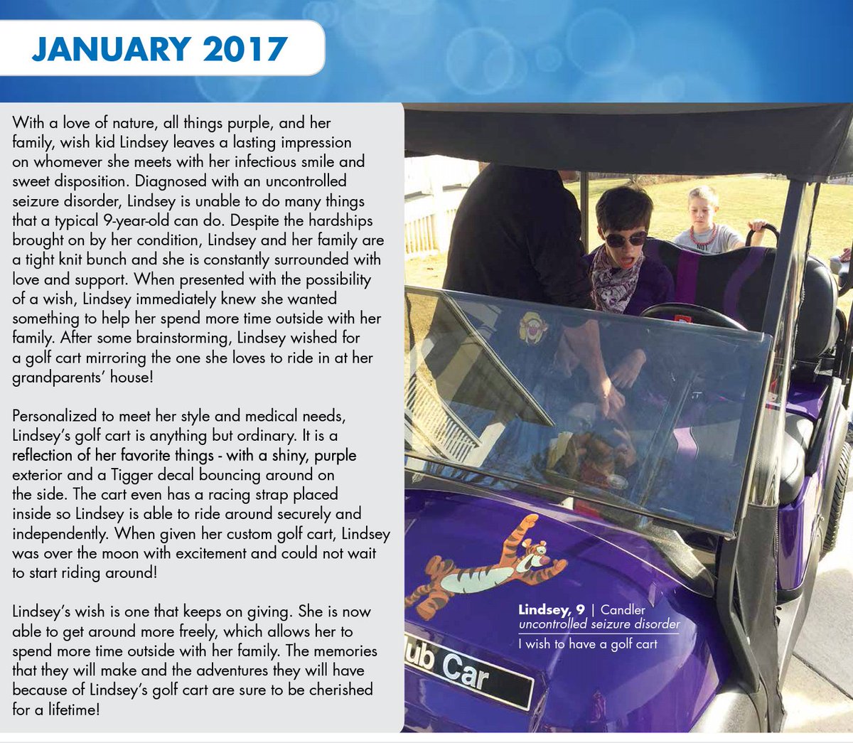 TriadGolfCarts's tweet photo. This was published by Make-A-Wish.What an amazing young lady so blessed to be apart of this amazing celebration #triadgolfcarts  #makeawish https://t.co/yeWSkAY6zN