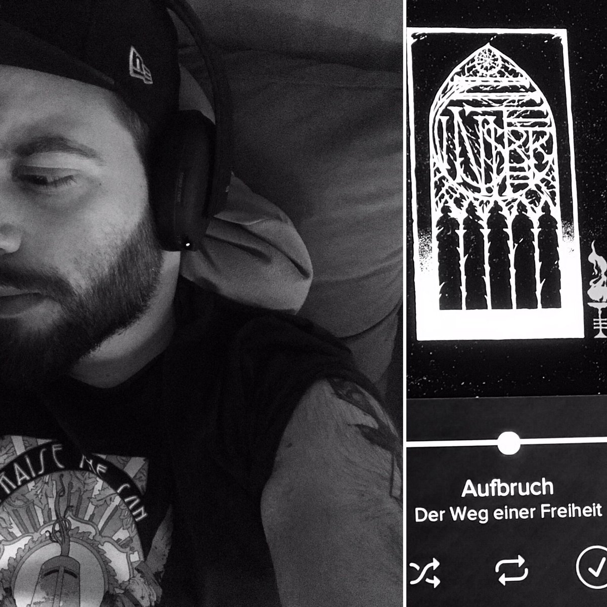 NoireFotografie's tweet photo. #derwegeinerfreiheit #finisterre #dersteppenwolf #blackmetal #jams https://t.co/jF8FKRuRnO