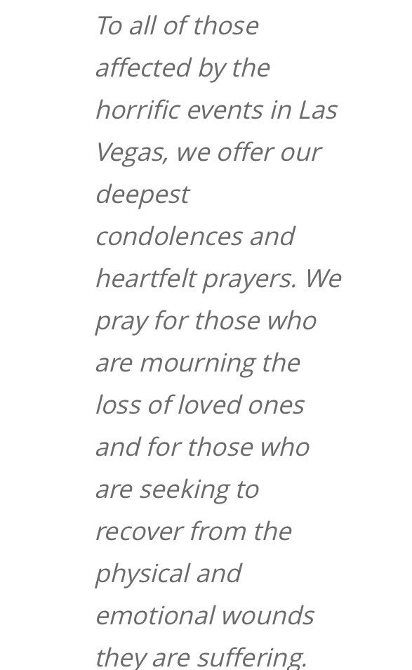 LDSquotable's tweet photo. Church Expresses Deepest Condolences After Las Vegas Shooting #LasVegas https://t.co/zmbGJTd4F9