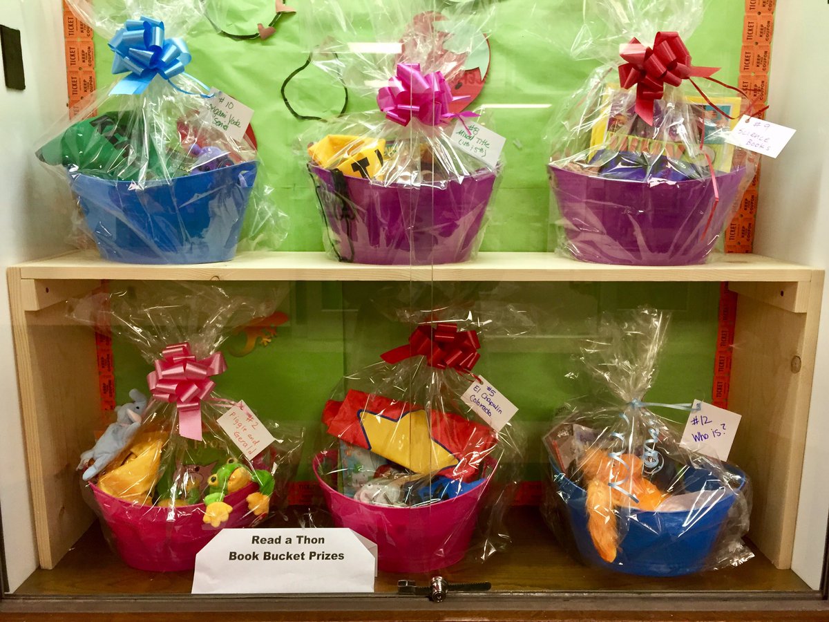 GVPPTO's tweet photo. Preview of Read a Thon Book Bucket Prizes! More info coming soon. @GVPGeckos #gvp659 #readathon2017 https://t.co/f9Y1JdqQQi