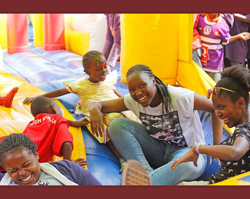 hesich_africa's tweet image. They said #BouncingCastle was for the youngest kids but I guess it was #JustTooIrresistible #BecauseHesich #HesichFunday