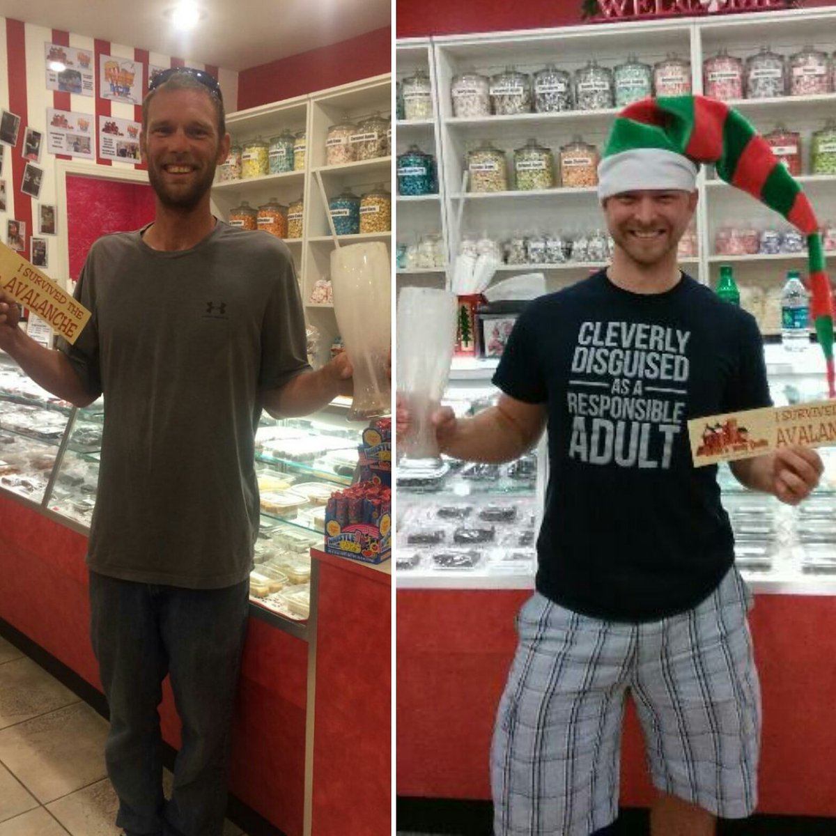 Congratulations to our latest Avalanche survivors: Michael Monroe of Pekin, IN &amp; Josh Dunlop of Chicago, IL!