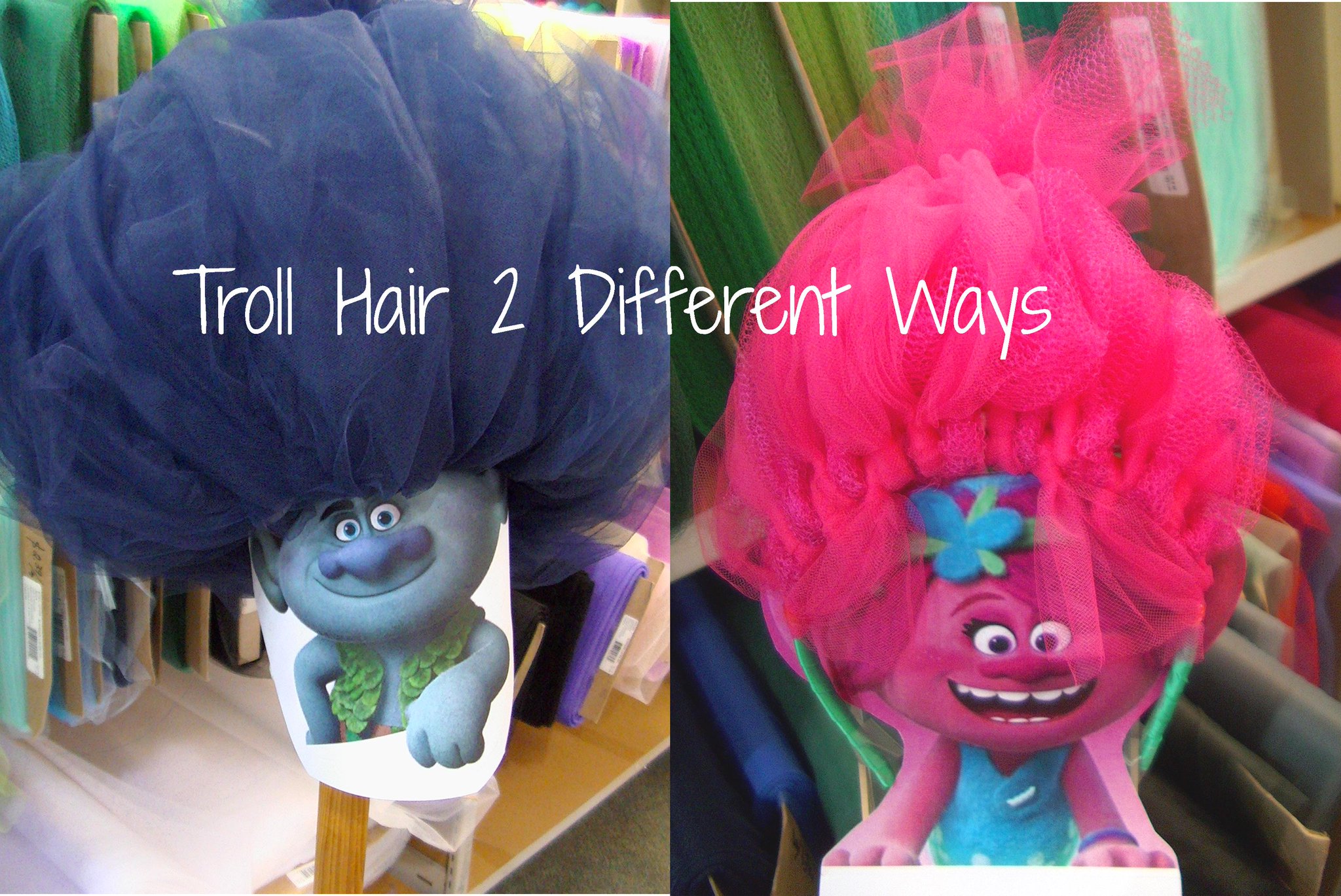 fashion troll hair
