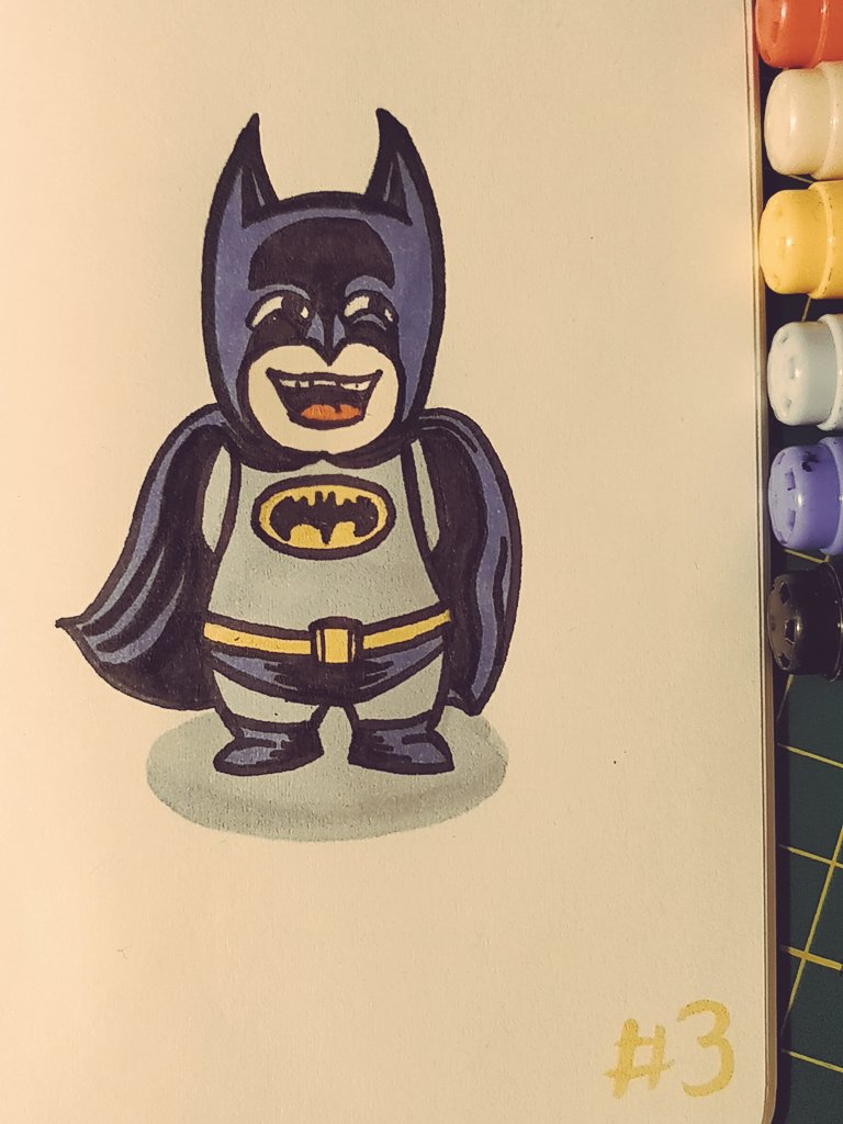 DavidAltreiter's tweet photo. nanananananananabaaatmaaaan #Inktober Day3 #inktober2017 #Batman https://t.co/eac5uWAPOR