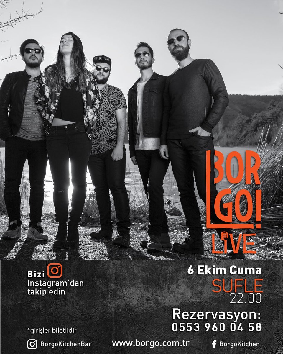 Bu cuma İstanbul'da <a href="/borgokitchenbar/">BorgoKitchenBar</a> 'dayız. Akustik yapıcaz, albümün yanısıra biraz yabancı da yaparız arada sohbet ederiz, gelin bekliyoruz😲