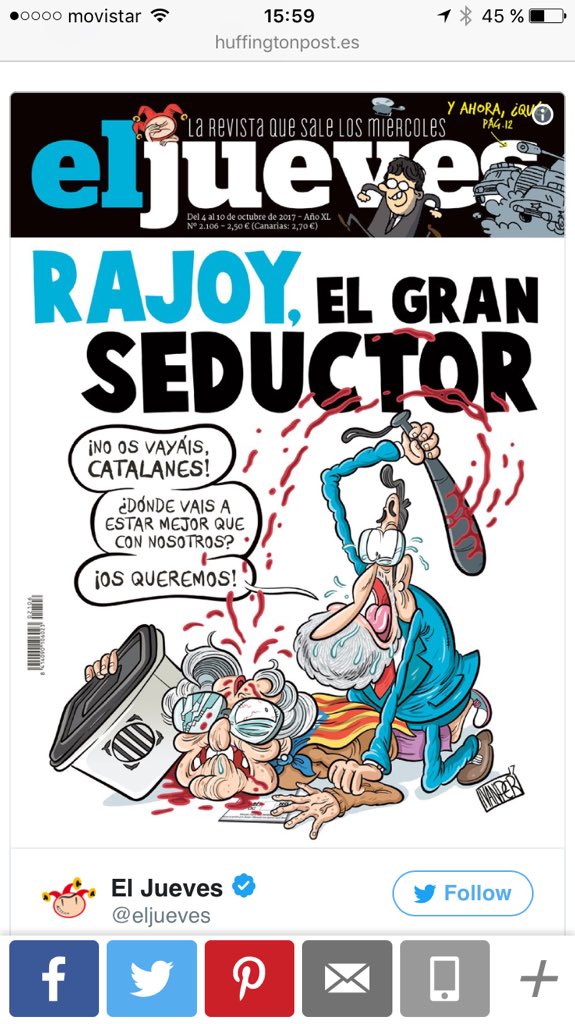 Hi_Glover's tweet photo. @Pablo_Iglesias_ @herrerajoan La geografia humana es mas inpactante! Chapeau por el @eljueves ! https://t.co/hoeTdPcMTA