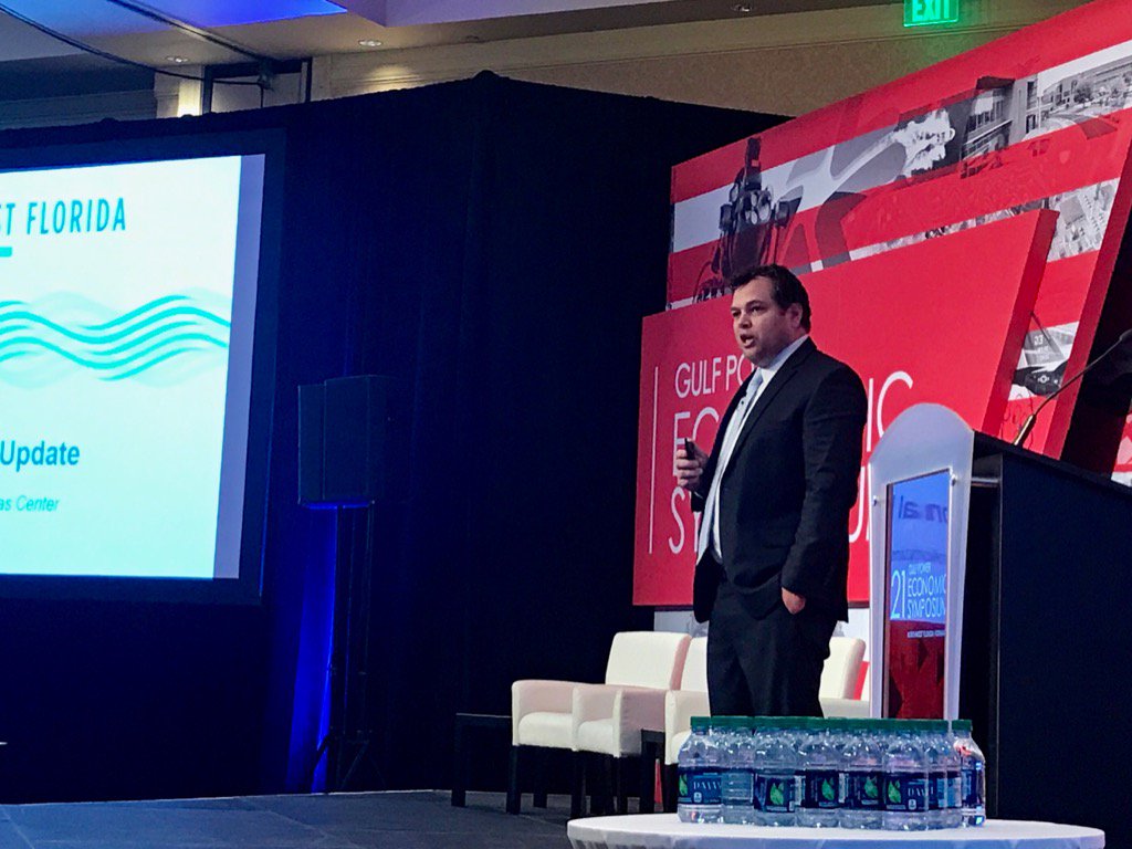 Zach Jenkins and the Haas Center at UWF do so much to help move #nwflForward