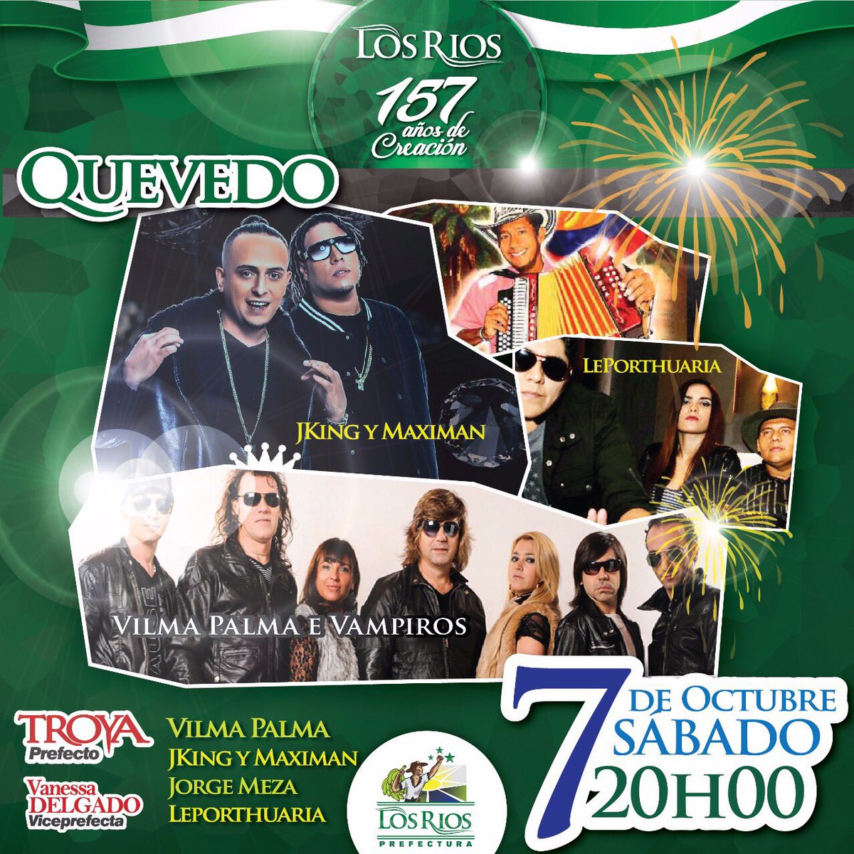 TROYA_Marco's tweet photo. #RadioViva #Quevedo No todo es trabajo, también debemos dar un espacio para celebrar nuestras fiestas de provincializacion #157Años https://t.co/2yOkZ5OKWx