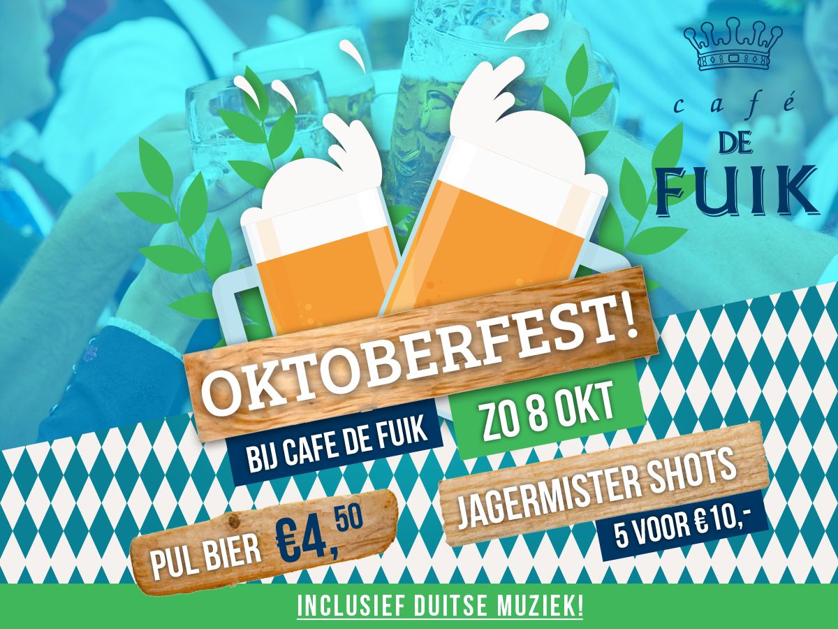 Op zondag geht es los, want dan gehen wir das #Oktoberfest vieren! Pullen bier für € 4,50, vijf Jägermeister shots für € 10,- en viel Duitse musik! Eins, zwei, drei.. 🍺🍺🍺 
#dirndl #lederhosen