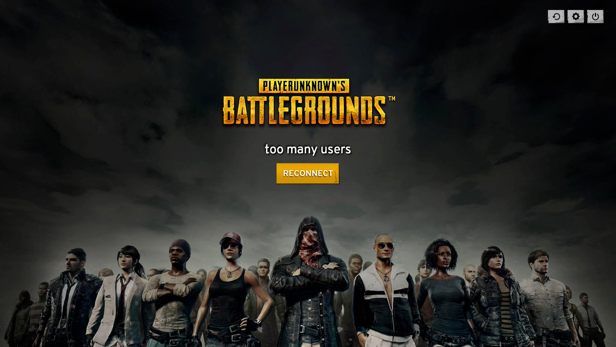 pharlenc's tweet photo. @PUBATTLEGROUNDS seems the server connection issues still goes on. #PUBG https://t.co/UZA3DwLuFY