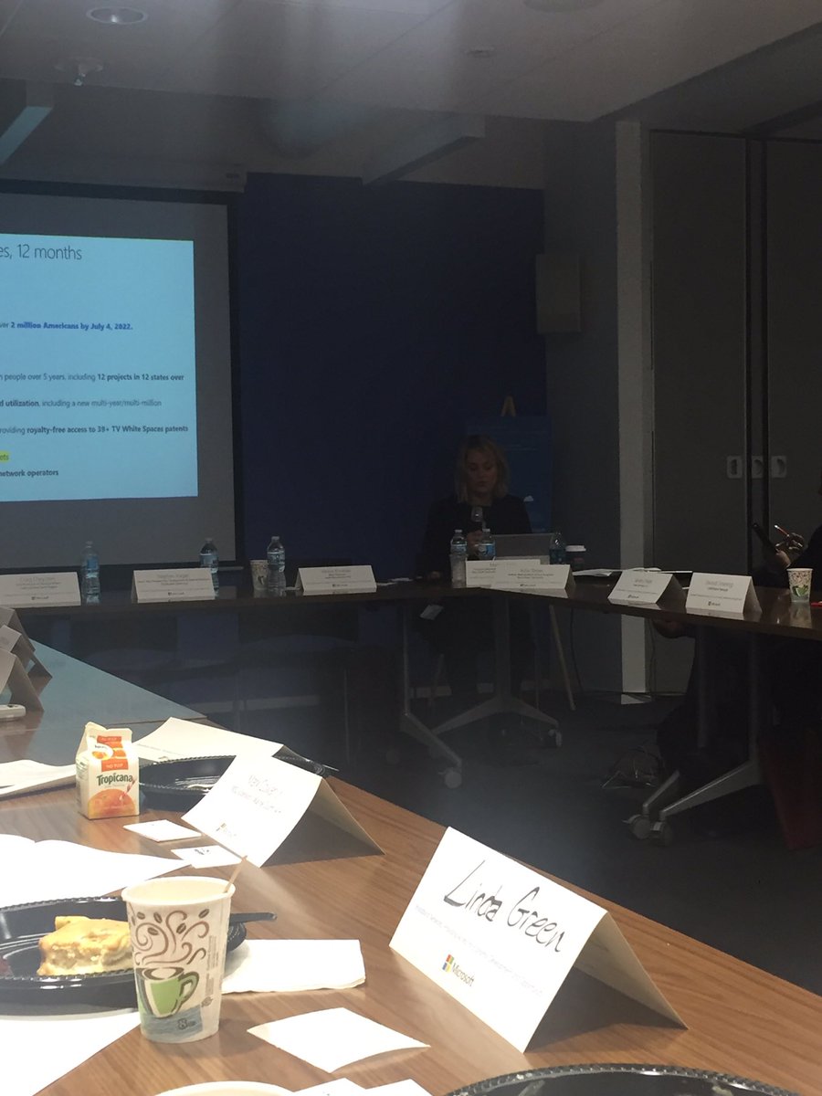 chrisgrindem's tweet photo. Here @techtowndetroit at a #Microsoft broadband discussion and catching up with my friend @MelissaSassi https://t.co/IfxW46sGvD
