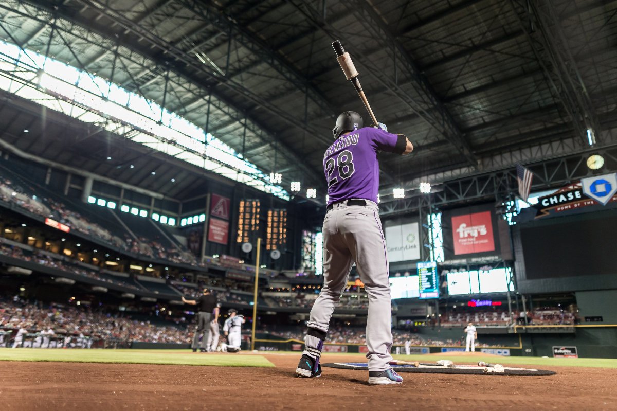 Rockies's tweet photo. Hey, baby, there ain't no easy way out. 
Hey, I will stand my ground.
And I won't back down. https://t.co/UkM9FQkuPk