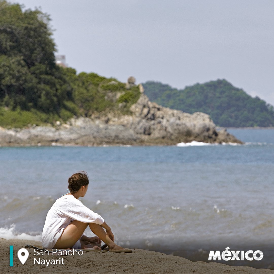 VisitMex's tweet photo. Las costas del bello Nayarit albergan un pequeño paraíso llamado #SanPancho #ViajemosTodosPorMéxico https://t.co/oS1k3mEGEe