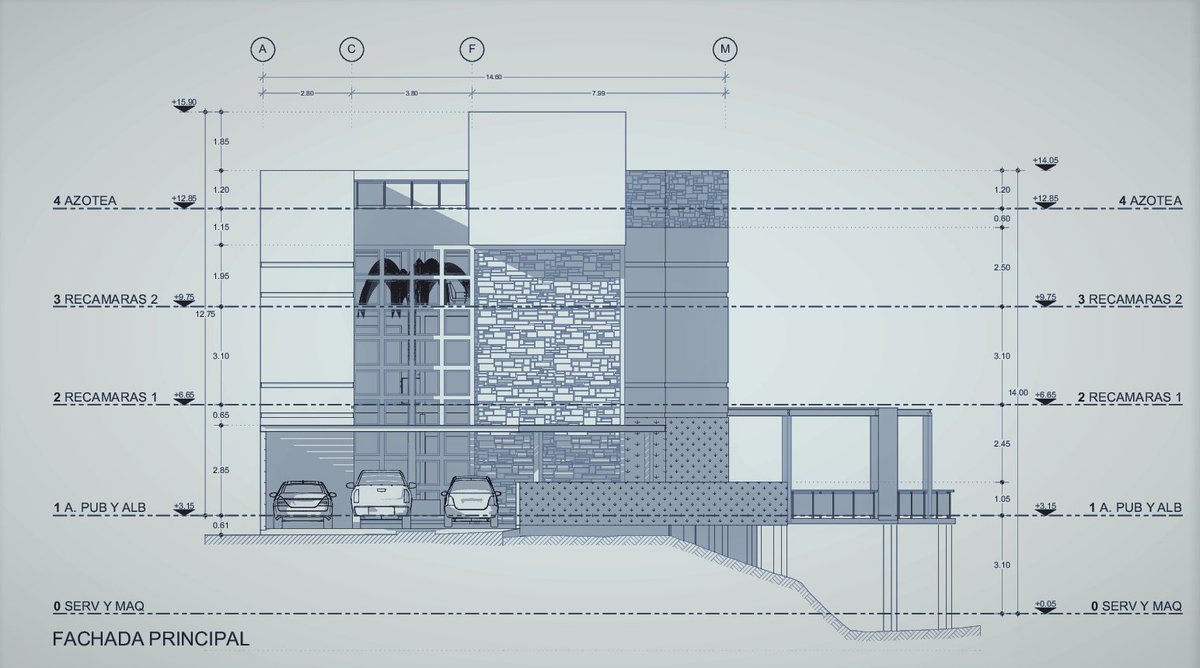 Casa Br
Arquitectonicos, Fachada Principal