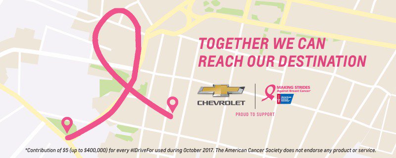 mneary17's tweet photo. #IDriveFor all of the amazing survivors I meet working at ACS. RT &amp; @Chevrolet will contribute $5 to @AmericanCancer https://t.co/oVwJz3wItQ