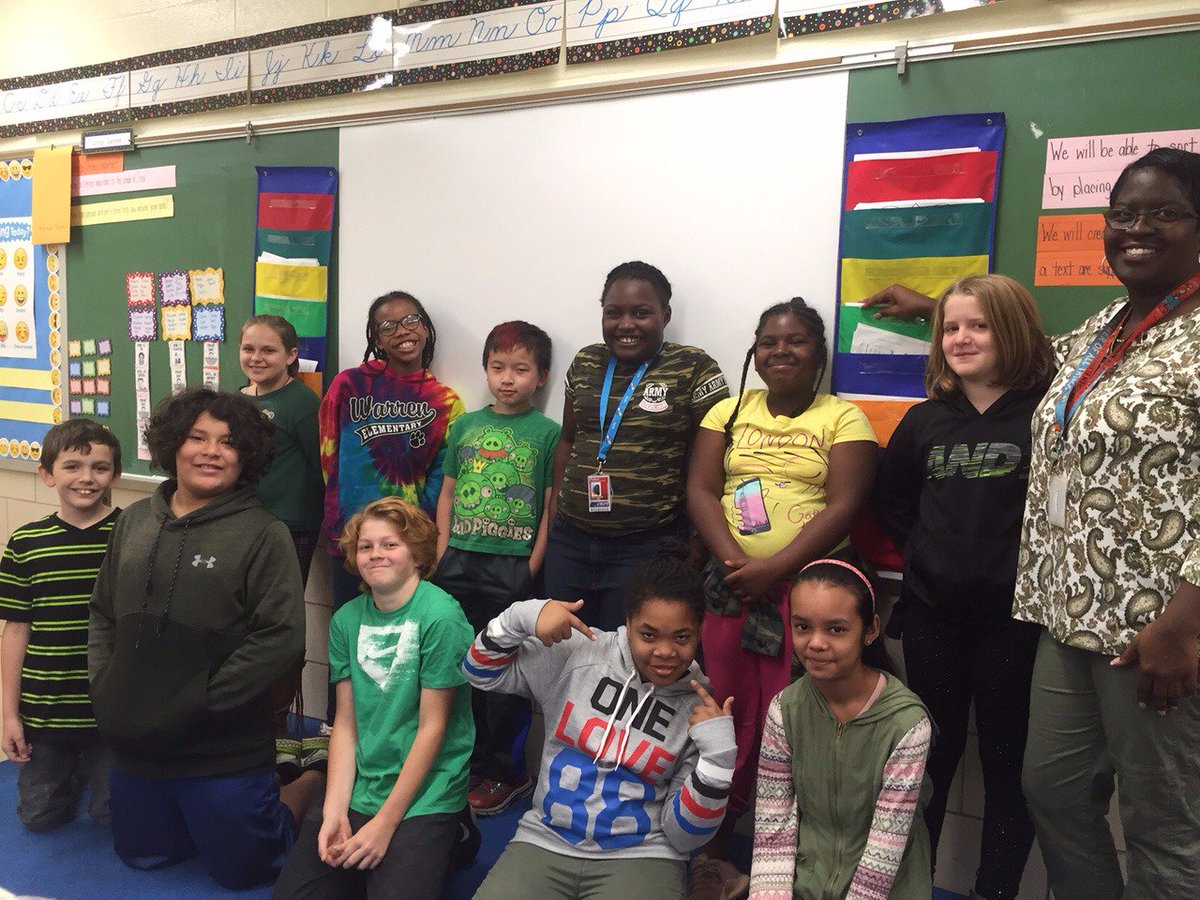 We join BCPS  Bullying Prevention Week wearing green for Equity!
#BCPSBeKind <a href="/lisadingle5/">lisa dingle</a> <a href="/WarrenES_BCPS/">Warren Elementary</a>
