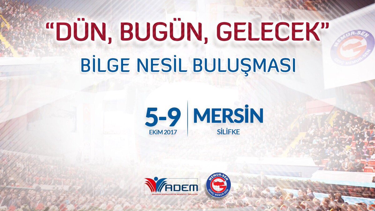 _aliyalcin_'s tweet photo. #GençMemurSen ADEM Topluluğu Üniversite Erkek Öğrenci Kampımız 5-9 Ekim arası  "Dün, Bugün, Gelecek" Temasıyla 
Mersin/Silifke'de olacak. https://t.co/iFyZjlMGhN