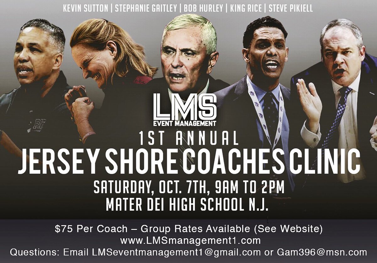 EventsLms's tweet image. Excited for Saturday's Clinic with this All Star Lineup. Still time to sign up!!!