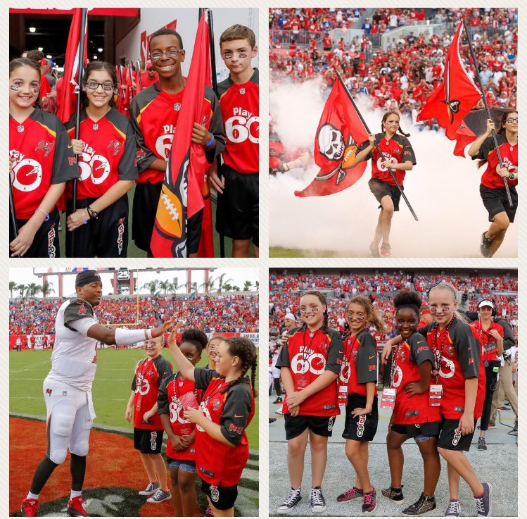 Check out these <a href="/FUTP60/">Fuel Up to Play 60</a> kiddos at <a href="/TBBuccaneers/">فني كاميرات مراقبة</a>' PLAY 60 game this past week! Looks like they were truly ready to #PLAY60! 👌🏼🏃🏽‍♀️💨