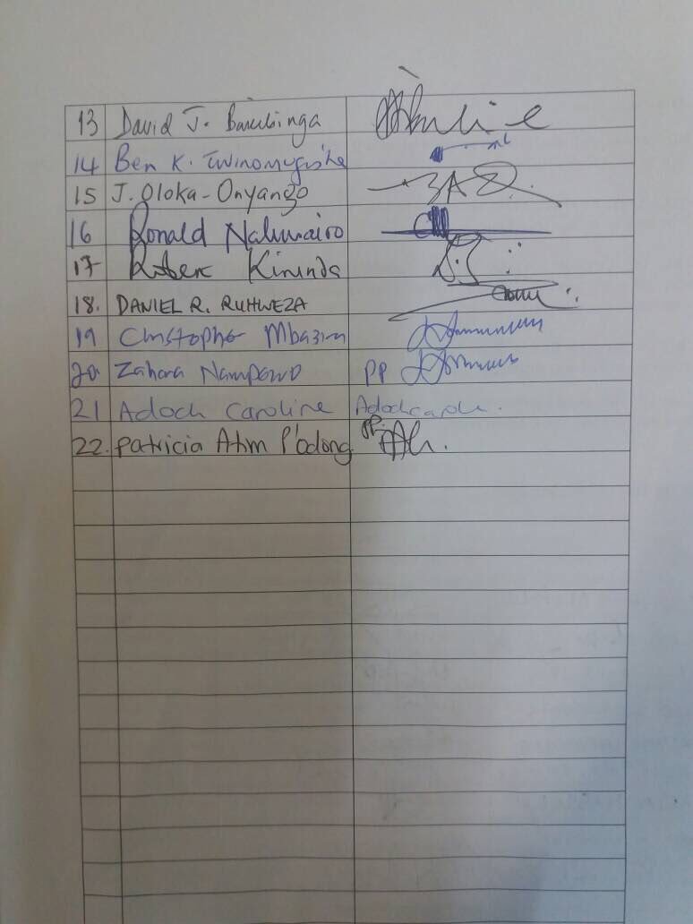 kizzabesigye1's tweet photo. Law Profs &amp;Lectures of Makerere University condemn idea &amp;manner of amending Art 102b. Call on citizens to rise in its defence! BRAVO! @nbstv https://t.co/iXWZT8pywC