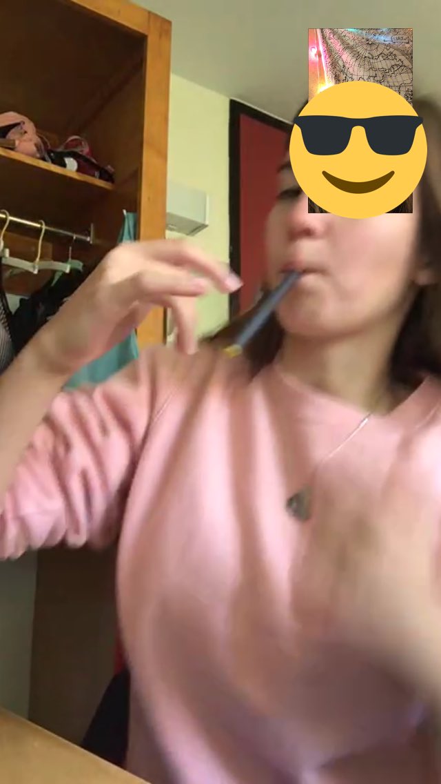 lovelaurel777's tweet photo. When u ft isabella at ten in the morning!!!!! But she can't talk bc she's got the vape craze and won't stop vaping!!! #thisb*tch https://t.co/uPVcmQlPTg