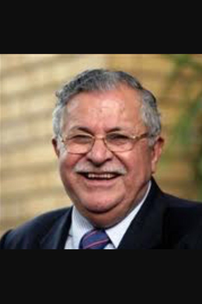 Ortadoğunun çok önemli siyasi aktörü,Irak Cumhurbaşkanı,Kürtlerin Mam Celal’i,Celal Talabani’yi kaybettik.Üzgünüz.Mekanı cennet olsun