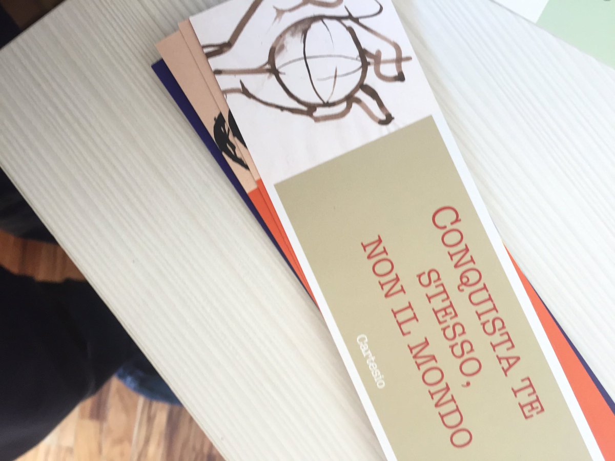 twittfilosofici's tweet photo. Conquista te stesso, non il mondo.
#Cartesio https://t.co/vcmo8rSfaB