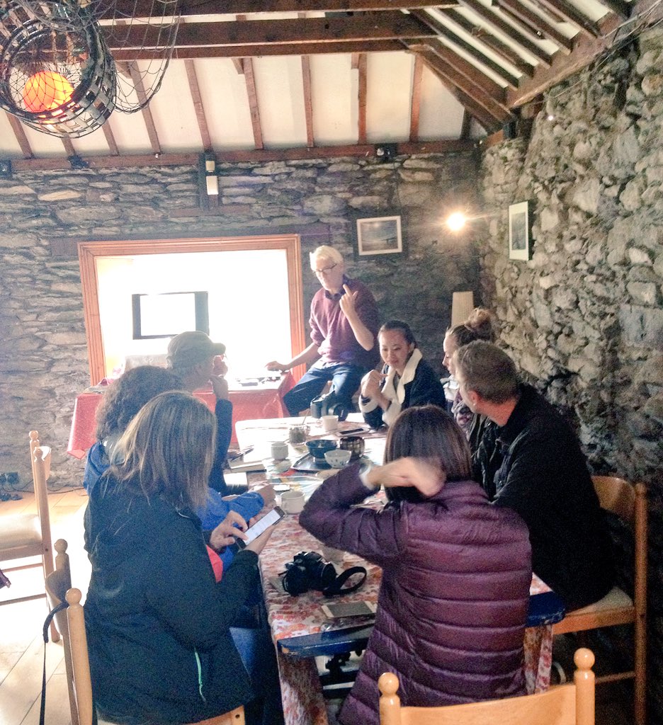 seaweedwalks's tweet photo. Lessons on seaweed. #TBEX #prebex taking it all in. #seaweed @Failte_Ireland #theblindpiperbar #atlanticirishseaweed https://t.co/pxChjAVv3C