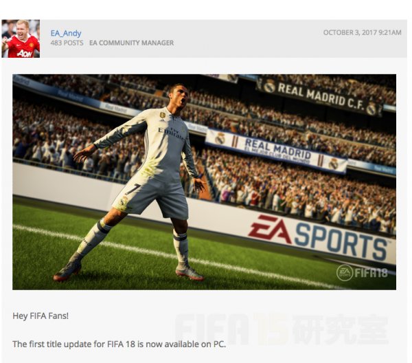 Fifa研究室 Twitter પર Fifa18 初回パッチ Pc版 配信開始 ブンデスリーガ放送パック追加 ゴール数減 T Co 0lsc1m1wlv Fifa18 T Co Diyyji0h2e Twitter