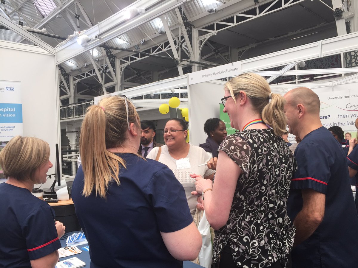 We've had lots of interest in our Trust today @RCNJobsFair with plenty of #nurses keen to join our team in Brum and Sandwell.