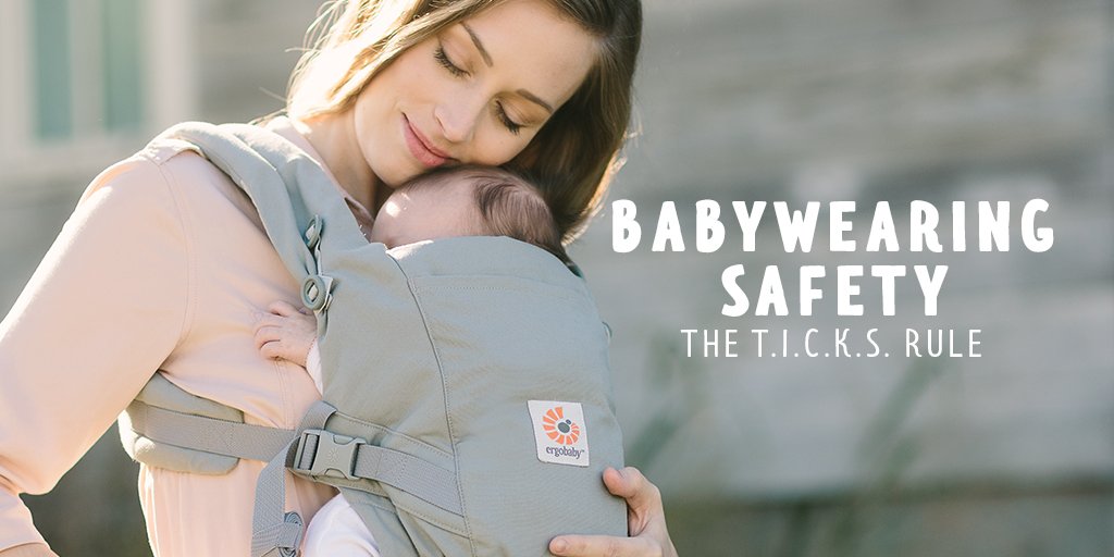 Ergobaby_UKIRE's tweet photo. Make sure you're #babywearing safely with the T.I.C.K.S Rule 🤓 Find our more ➡️ https://t.co/Q0ahX2yUT2 #babycarrier #IBW17 #parenting https://t.co/KwEwNMH2mH