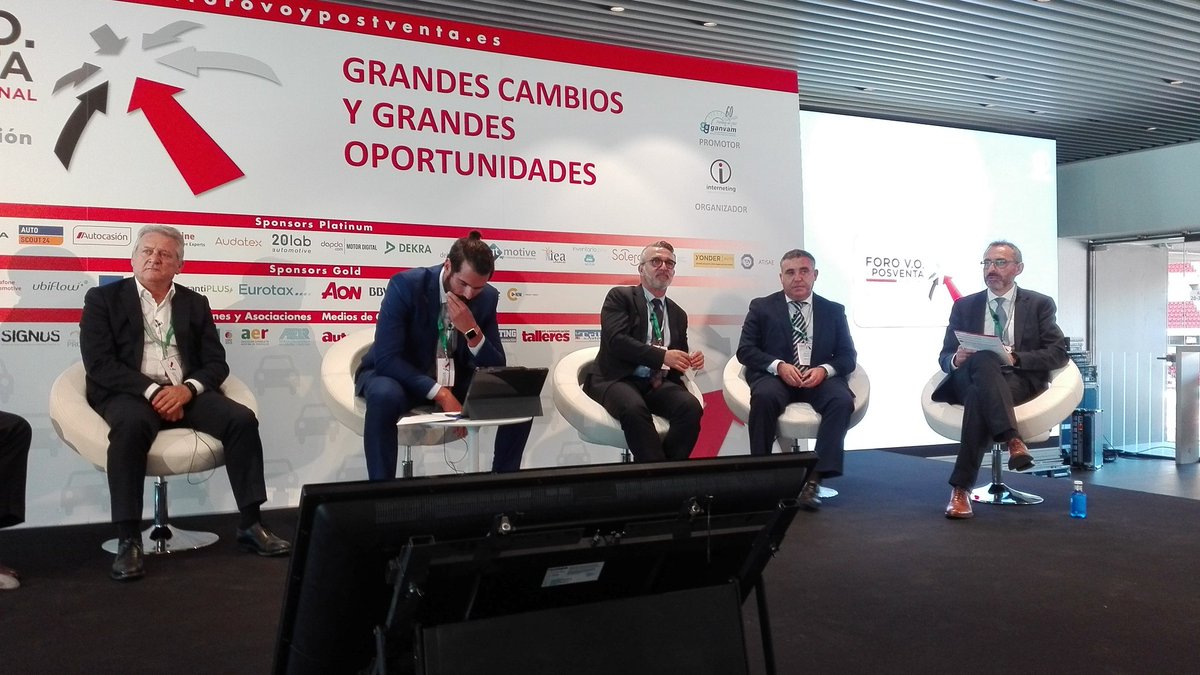 GtMotive's tweet image. Nuestro director Tomás López participa en la mesa de debate de #posventa del @forovoypvta donde hablaremos del futuro...