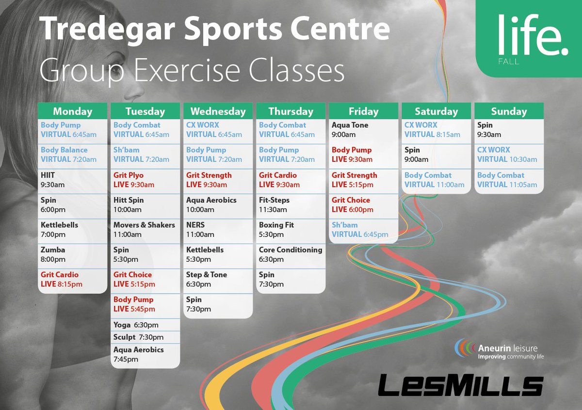 bgfit4life's tweet photo. Looking for a fun new class? Check out our autumn #GroupExerciseClasses at #Abertillery, #EbbwVale & #Tredegar https://t.co/KgF5UR4B34
