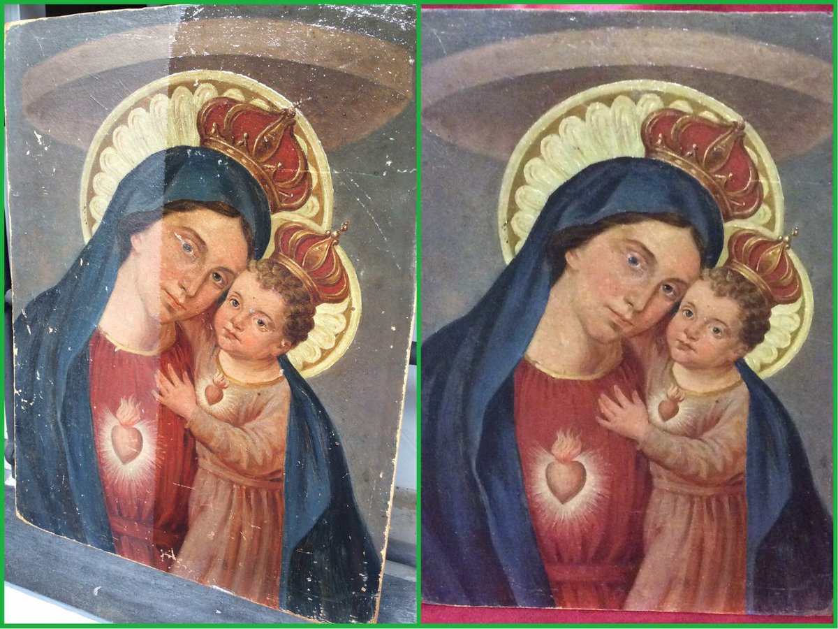 FrancDV's tweet photo. Restauro dipinto su lavagna #restauro #restauratore #aversa #aversarestauri #art #arte #dipinto https://t.co/QCg4G3Z2vN