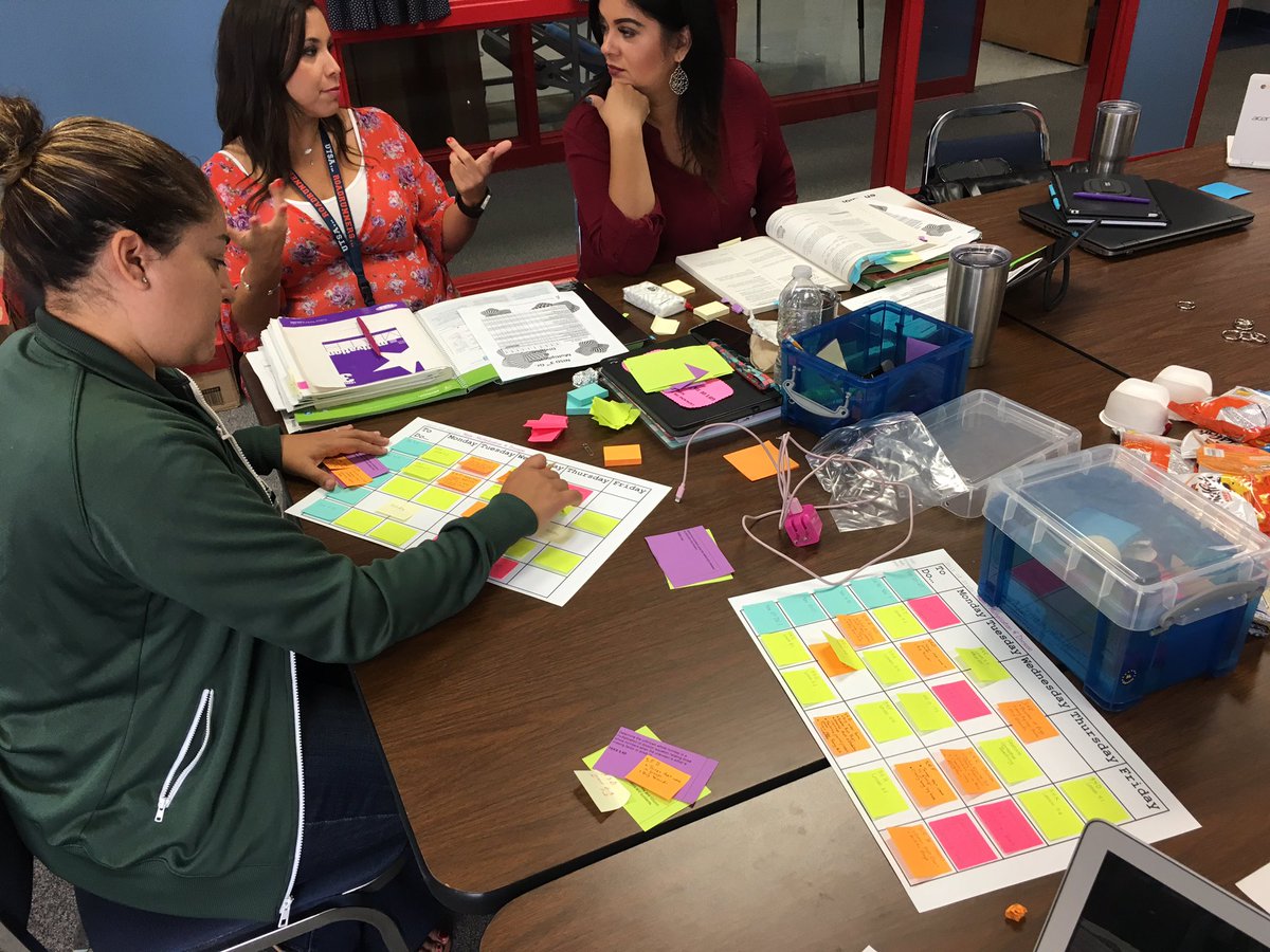 AdamLBock's tweet photo. Concept mapping for math and creating CFAs @NISDHatchett_3 @JulieHStern @NISDElemMath https://t.co/yYsjjdcqbE