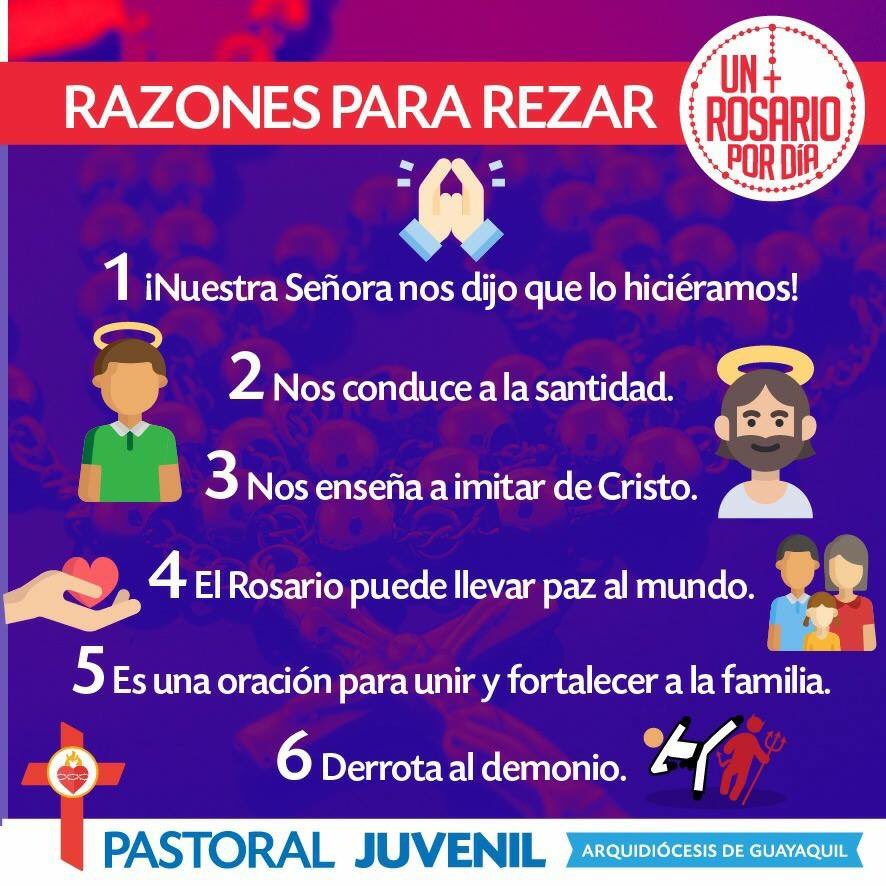 Resultado de imagen de ¿Razones para rezar el Rosario?