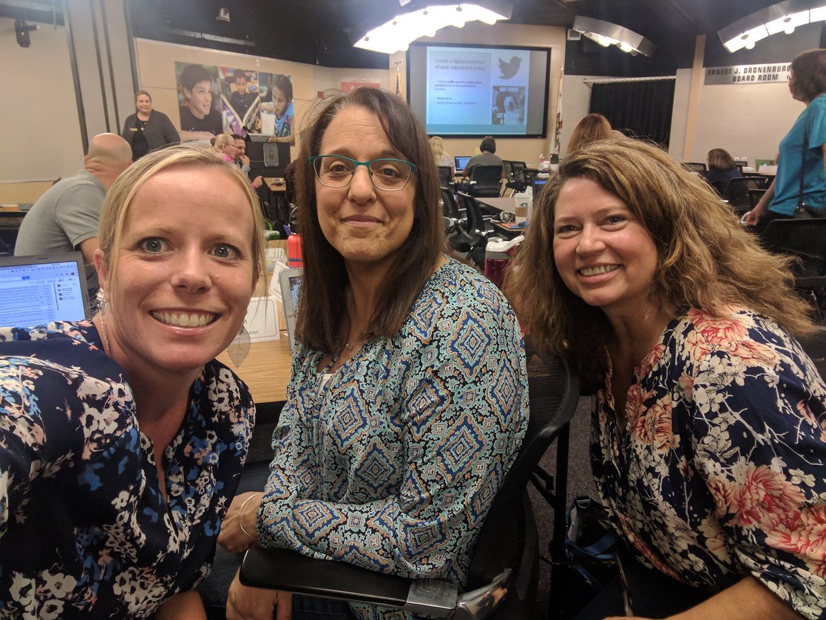 christinekdixon's tweet photo. Excited to learn more about Coding in the classroom! @sdcoetech #ITS_ProfLearn #selfiechallenge @teachseuss @BeeGeeTee1 https://t.co/rONri8TPXD