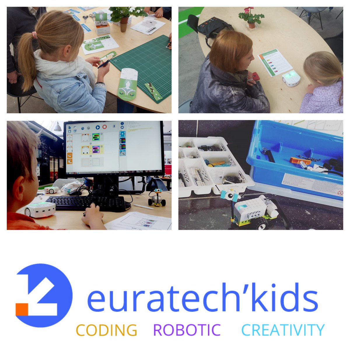 euratechnologie's tweet photo. Ateliers parents &amp; enfants d’initiation au #coding &amp; #robotique > + d’infos et inscription > https://t.co/qnwcrXxUxH https://t.co/MTAmBOkBJL