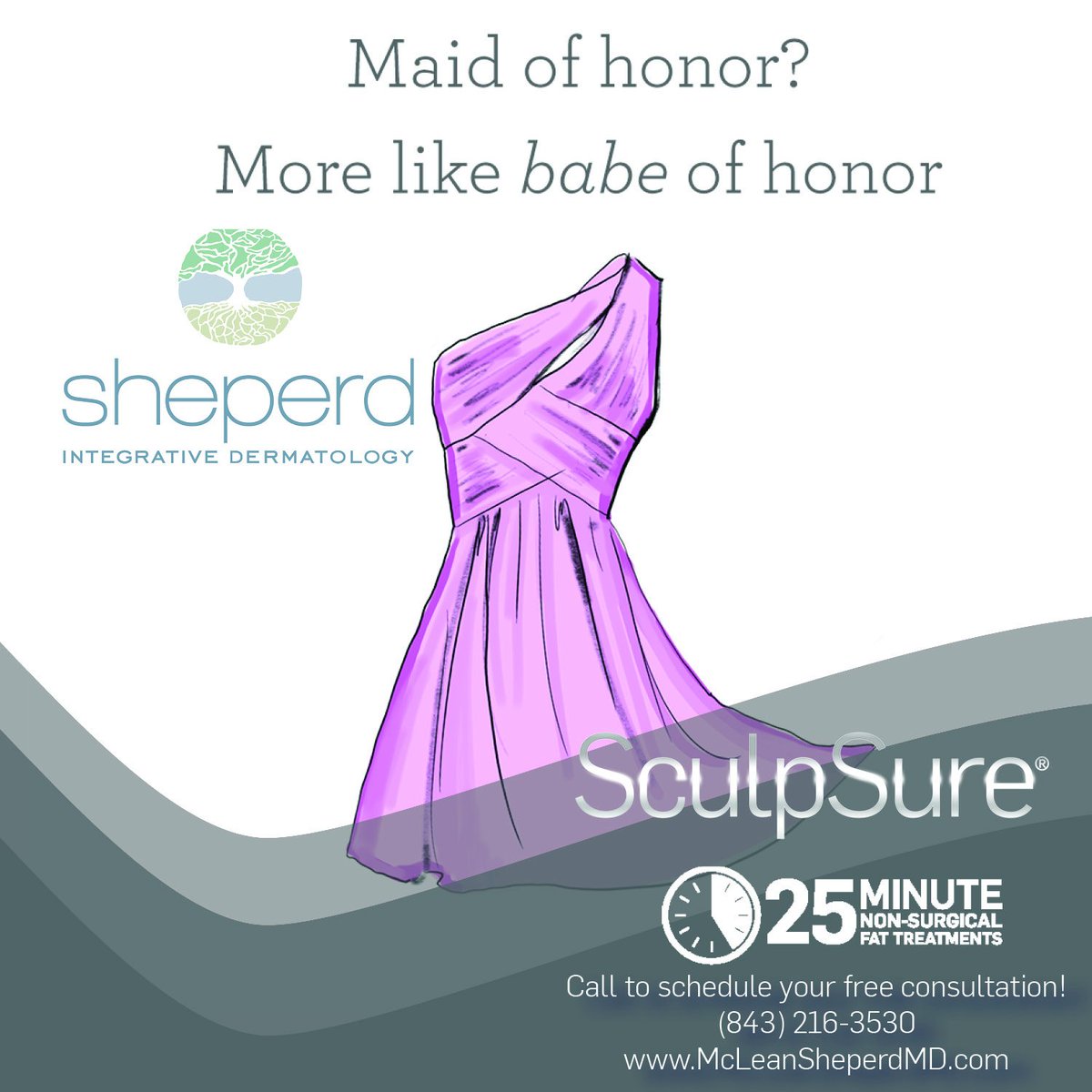 sheperdmd's tweet photo. No matter the Occassion, get Sculpted to slip into that dress!!  Call our office today to set up your Session, just in time for the Holidays https://t.co/rlnSphnZLE
