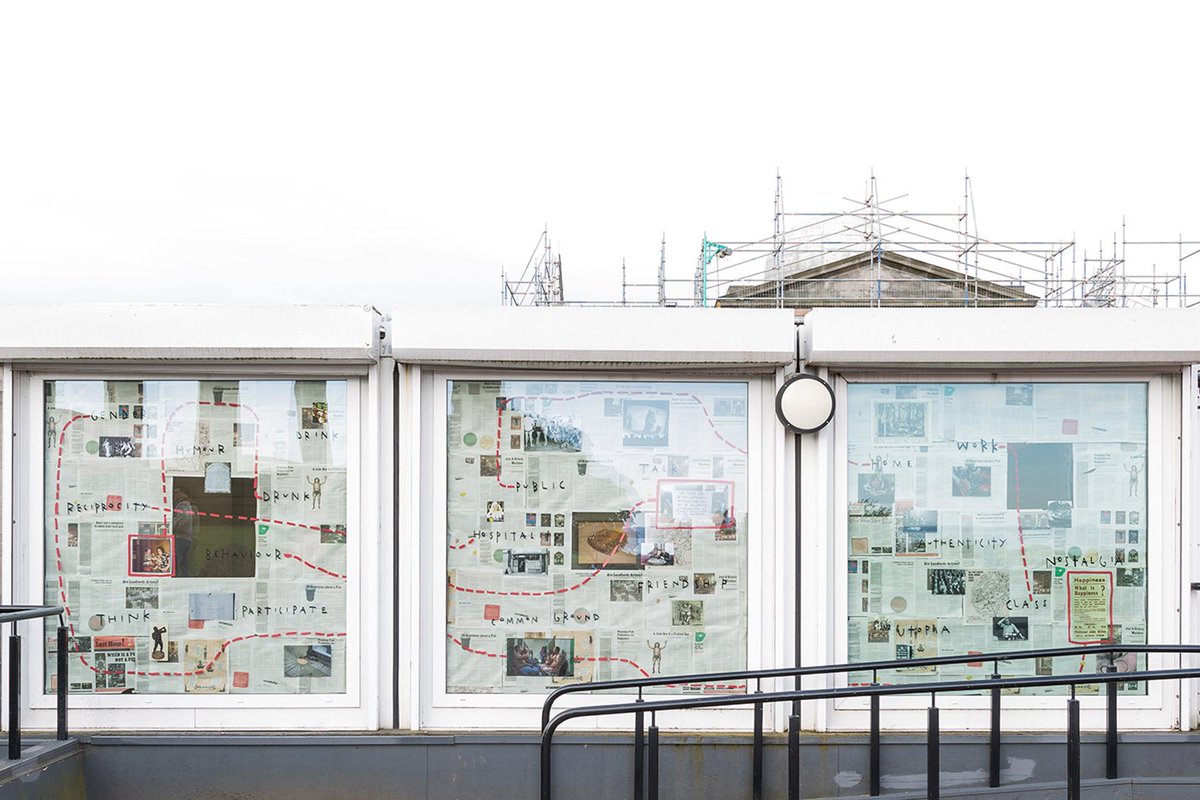 Now online - complete documentation of 'The Last Hour!', curated by Timothea Armour with work by <a href="/Lloyd_Wilson_/">Lloyd Wilson</a> bit.ly/2xNWQsj