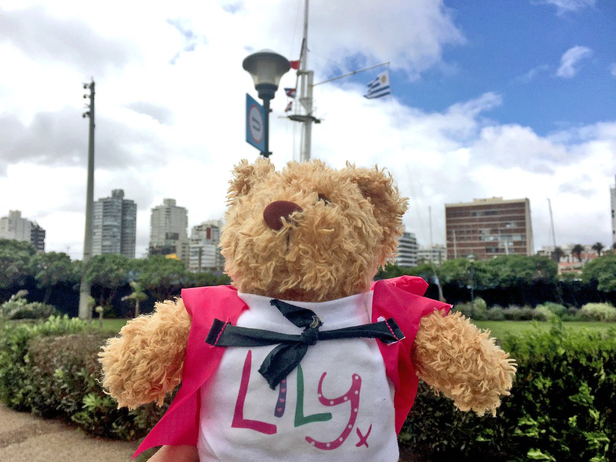 SailorSwiftBear's tweet photo. Fun times in Punta del Este #Uruguay! And yes I did wear my lifejacket the whole time. I like to be prepared, ok? #ClipperRace #MitoAware 🐻💚 https://t.co/RulfFcpZeY