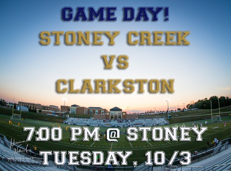 GAME DAY!!! Tonight is the final home game before districts. League game vs Clarkston. @cougars_stoney <a href="/SCHS_Core/">SCHS Core</a> #LetsGoCougs